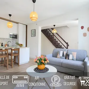 L'ethnique 7p - Climatisation - Jardin - Parking - Salle De Sport Apartamento Toulouse